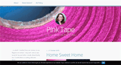 Desktop Screenshot of pinktape.co.uk