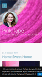 Mobile Screenshot of pinktape.co.uk